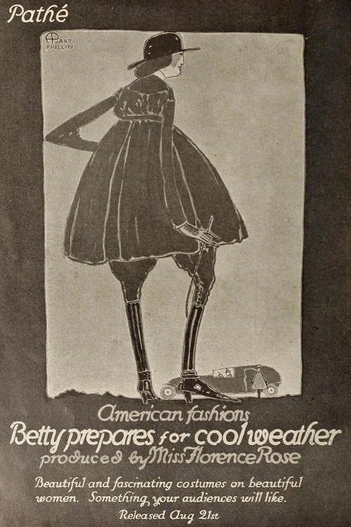 Florence Rose Fashions no. 2. Betty Prepares for Cool Weather