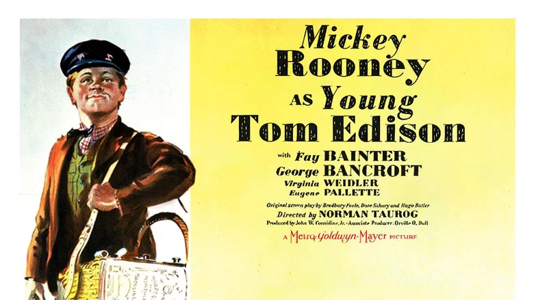 Young Tom Edison still
