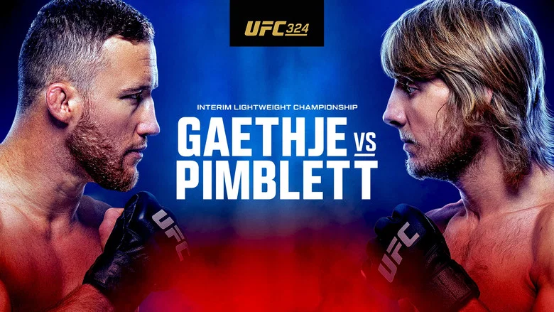 UFC 324: Gaethje vs. Pimblett still