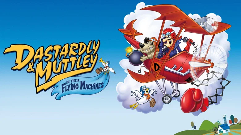 Dastardly and Muttley in Their Flying Machines still