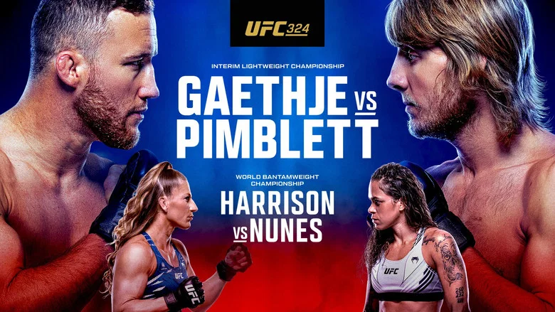 UFC 324: Gaethje vs. Pimblett still