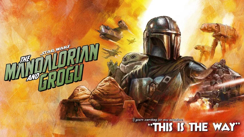 The Mandalorian and Grogu still