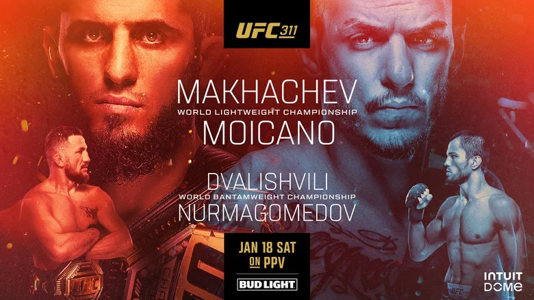 UFC 311: Makhachev vs. Moicano still