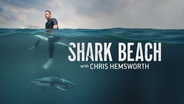 Shark Beach with Chris Hemsworth still