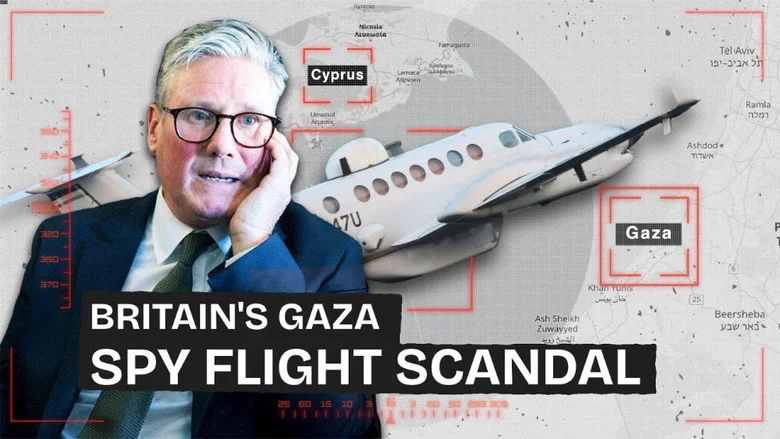 Britain's Gaza Spy Flight Scandal still