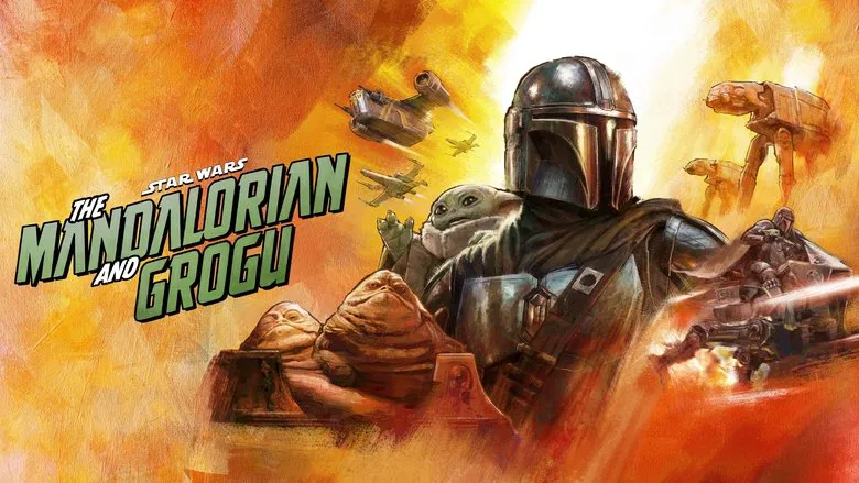 The Mandalorian and Grogu still