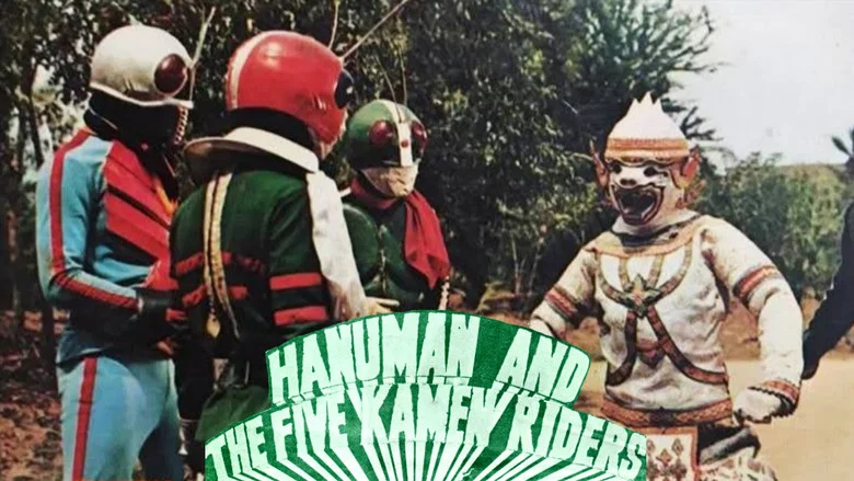 Hanuman and the Five Kamen Riders still