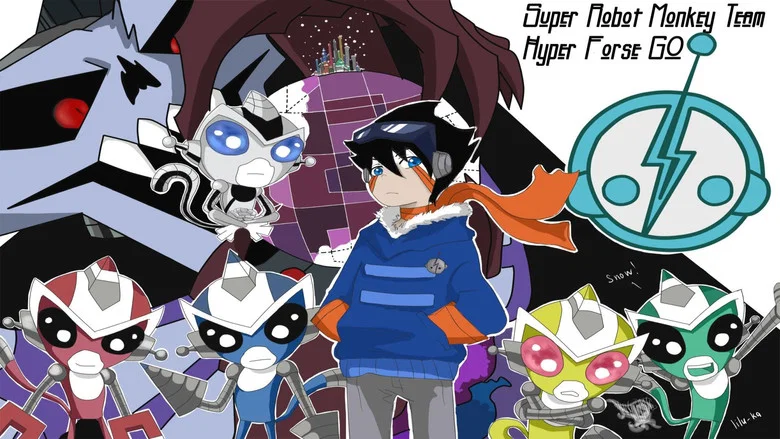 Super Robot Monkey Team Hyperforce Go! still